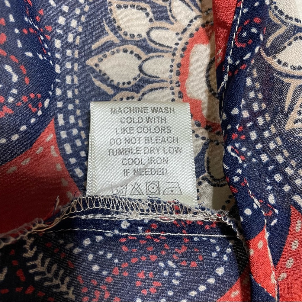 #0230 Live 4 TRUTH- Paisley Kimono w/ a hint of Hanker-chief-M - Picture 8 of 9